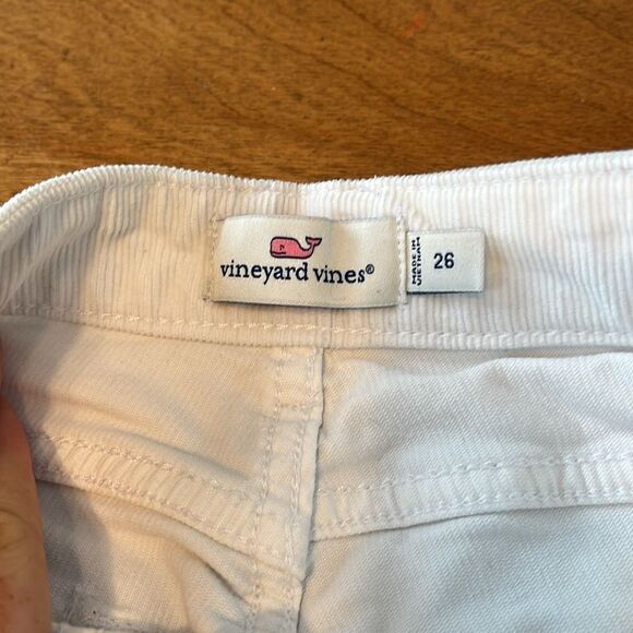 Vineyard Vines Corduroy High Rise Kick Flare Jeans - Picture 2 of 9